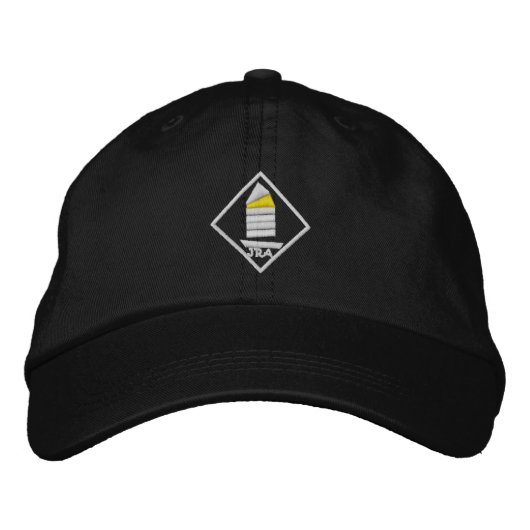 JRA Cap - Diamantlogo Bestickte Baseballkappe (Vorderseite)