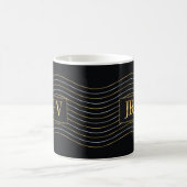 JRFV Sinusförmige Meridiane Kaffeetasse (Mittel)