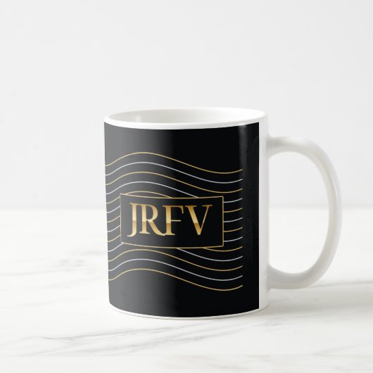 JRFV Sinusförmige Meridiane Kaffeetasse (Rechts)