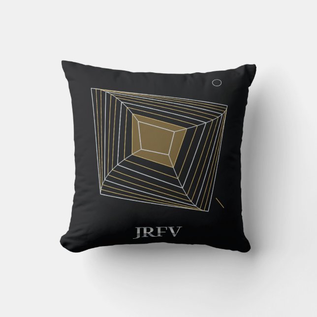JRFV Tesseract Echo Kissen (Vorderseite)