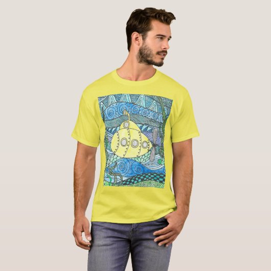 JRG Yellow U-Boot T-Shirt (Vorne ganz)