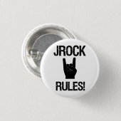 Jrock ordnet Abzeichen an Button (Vorne & Hinten)