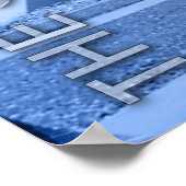 JR'S Shovelhead 1977 Poster (Ecke)