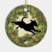 JRT Wreath Keramik Ornament (Vorne)