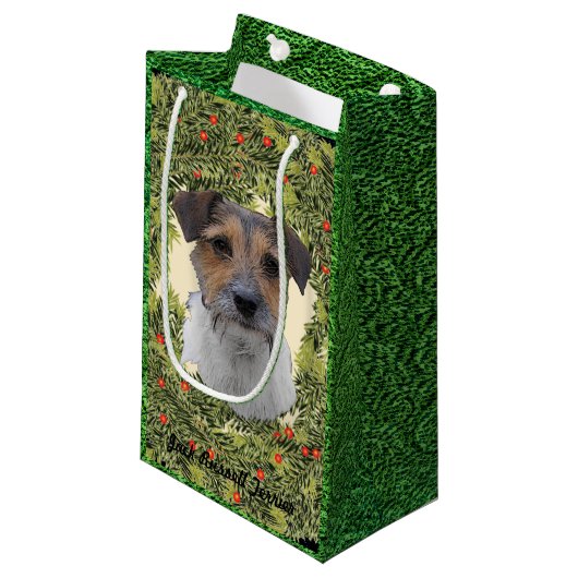 JRT Wreath Kleine Geschenktüte (Vorderseite Schrägansicht)