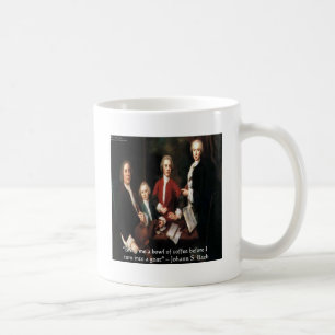 JS Bach Graphic & Funny Coffee Quote Geschenke & C Kaffeetasse