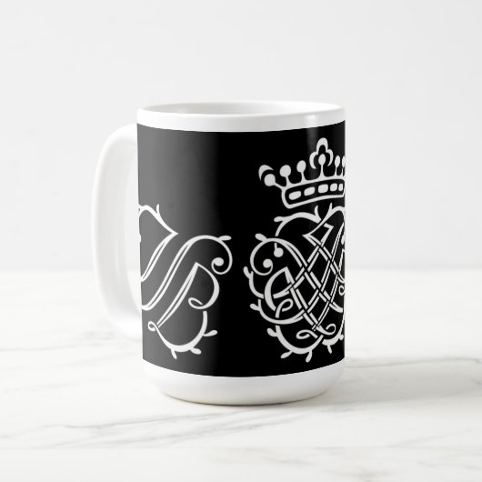 JS Bach Siegel Kaffeetasse (Vorderseite Links)