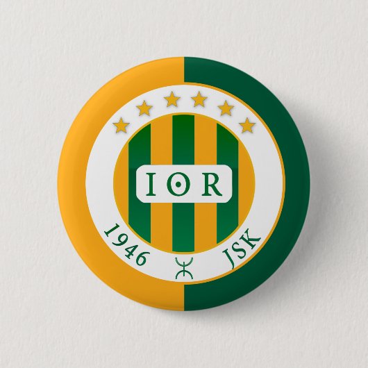 JS Kabylie Button (Vorderseite)