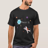 JS-ReactJS-Rahmen T-Shirt (Vorderseite)