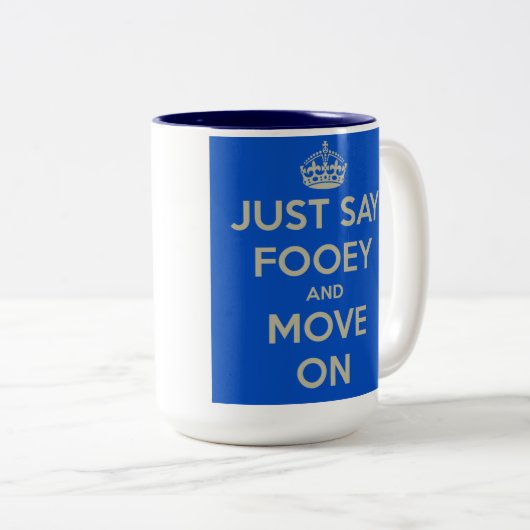 JSFAMO ZWEIFARBIGE TASSE (VorderseiteRechts)