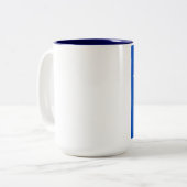 JSFAMO ZWEIFARBIGE TASSE (Vorderseite Links)