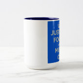 JSFAMO ZWEIFARBIGE TASSE (Mittel)