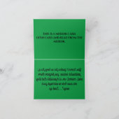 JSIWTS 001 - Pass Dankeskarte (Innenseite)