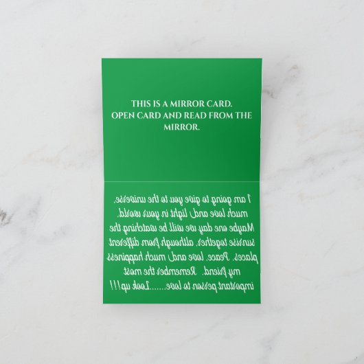 JSIWTS 017 - Gib dir das Universum Dankeskarte (Innenseite)