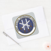 JSOC QUADRATISCHER AUFKLEBER (Umschlag)