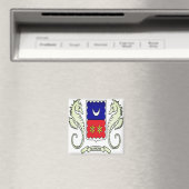 JT001 MAYOTTE, Flag, Afrika, Kühlschrank Magnet (In Situ (Geschirrspüler))