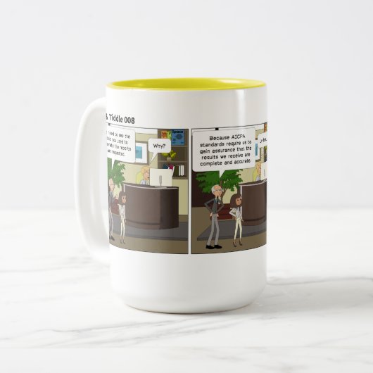 JT008 ZWEIFARBIGE TASSE (Vorderseite Links)