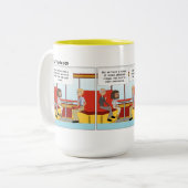JT009 ZWEIFARBIGE TASSE (Vorderseite Links)