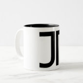 Jt-Tasse Zweifarbige Tasse (Vorderseite Links)