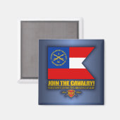 JTC (5. South Carolina Cavalry) Magnet (Vorderseite/Rückseite)