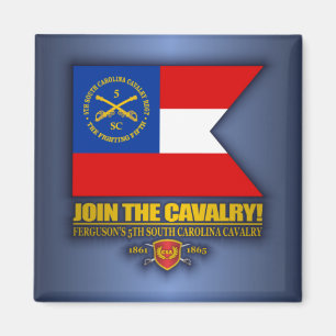 JTC (5. South Carolina Cavalry) Magnet