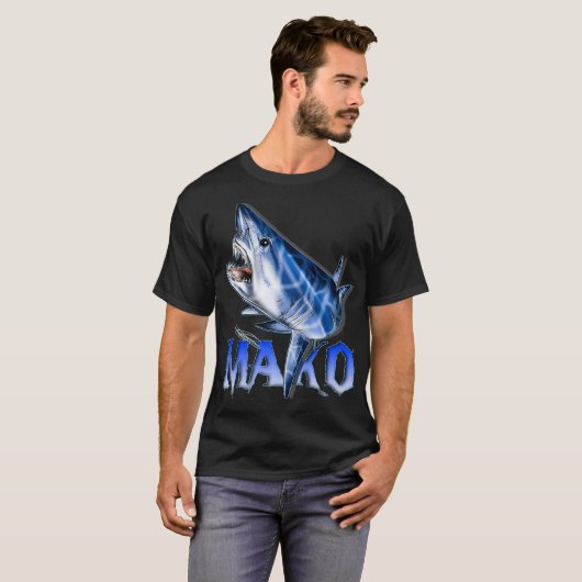 JTrexx Mako Shark Premium  T-Shirt (Vorne ganz)