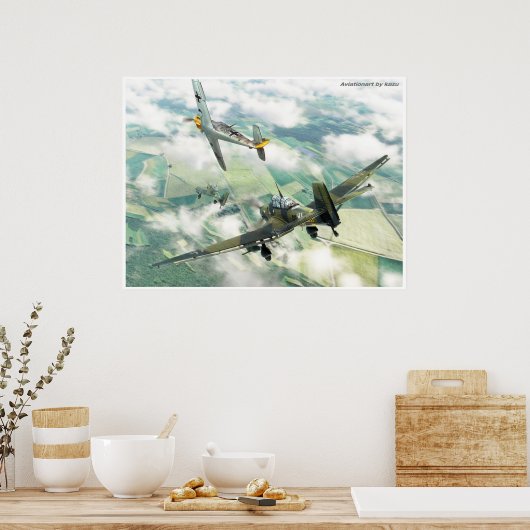 Ju87 Poster (Küche)