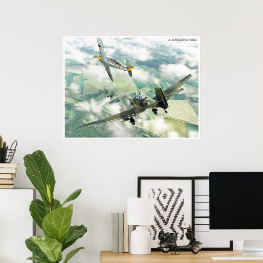 Ju87 Poster (Heimbüro)