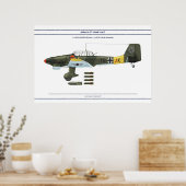 Ju 87 Load 1 Poster (Küche)