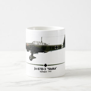 Ju-87 „Stuka“ Schlacht von Stalingrado,- Luftw Kaffeetasse
