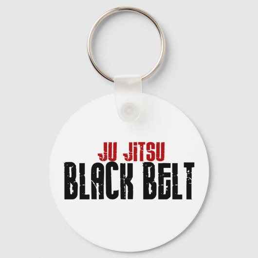Ju Jitsu Black Belt Schlüsselanhänger (Vorderseite)