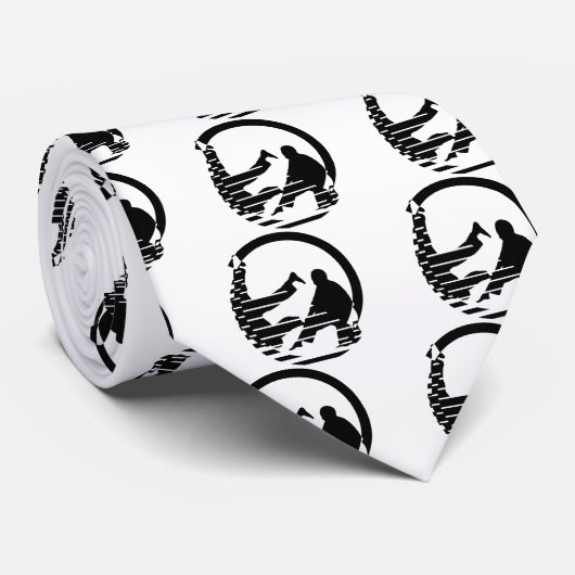 Ju Jitsu Kreis Krawatte (Gerollt)