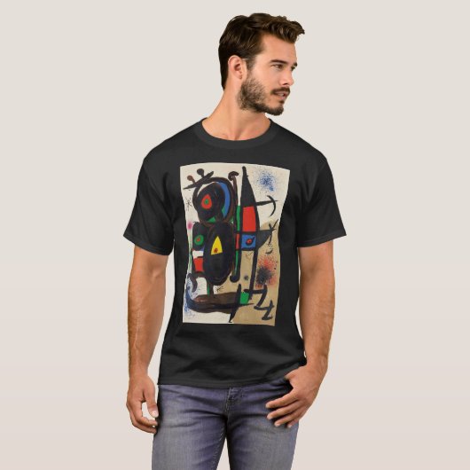 ju miro les amis du musee dart moderne de paris T-Shirt (Vorne ganz)