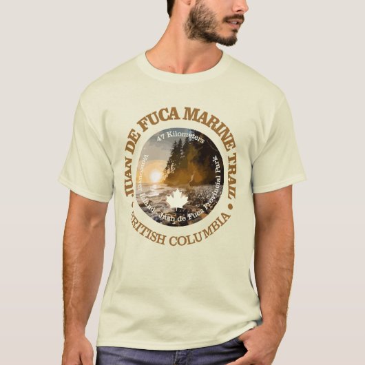 Juan de Fuca Marine Trail (OBP) T-Shirt (Vorderseite)