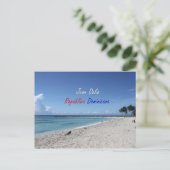 Juan Dolio República Dominicana Español Postkarte (Stehend Vorderseite)