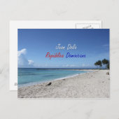 Juan Dolio República Dominicana Español Postkarte (Vorne/Hinten)