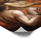 Juan Francisco de Aguilera Die Jungfrau von Carmen Poster (Ecke)