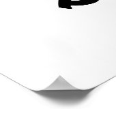 Juan Funny Mexican Number One Pun Poster (Ecke)