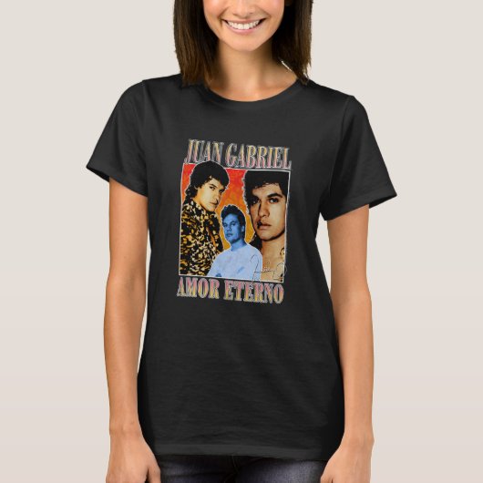 Juan Gabriel Amor Eterno T-Shirt (Vorderseite)