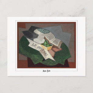 Juan Gris #105 - Fine Art Postcard Postkarte