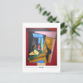 Juan Gris #256 - Fine Art Postcard Postkarte (Stehend Vorderseite)