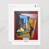 Juan Gris #256 - Fine Art Postcard Postkarte (Vorne/Hinten)