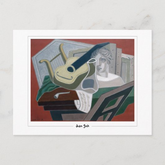 Juan Gris #266 - Fine Art Postcard Postkarte (Vorderseite)
