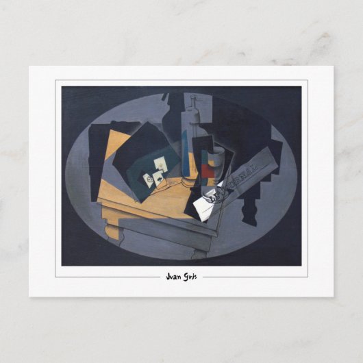 Juan Gris #270 - Fine Art Postcard Postkarte (Vorderseite)