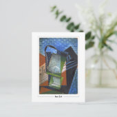 Juan Gris #272 - Fine Art Postcard Postkarte (Stehend Vorderseite)
