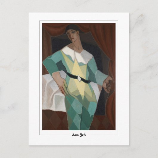 Juan Gris #276 - Fine Art Postcard Postkarte (Vorderseite)