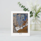 Juan Gris #284 - Fine Art Postcard Postkarte (Stehend Vorderseite)