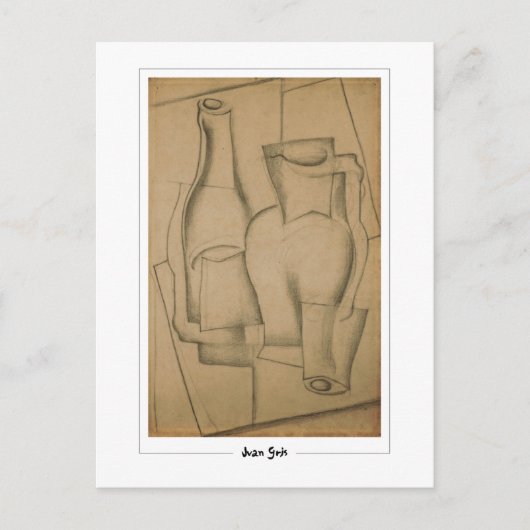 Juan Gris #285 - Fine Art Postcard Postkarte (Vorderseite)