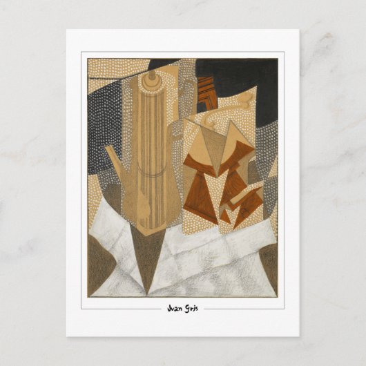 Juan Gris #316 - Fine Art Postcard Postkarte (Vorderseite)