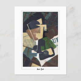 Juan Gris #317 - Fine Art Postcard Postkarte